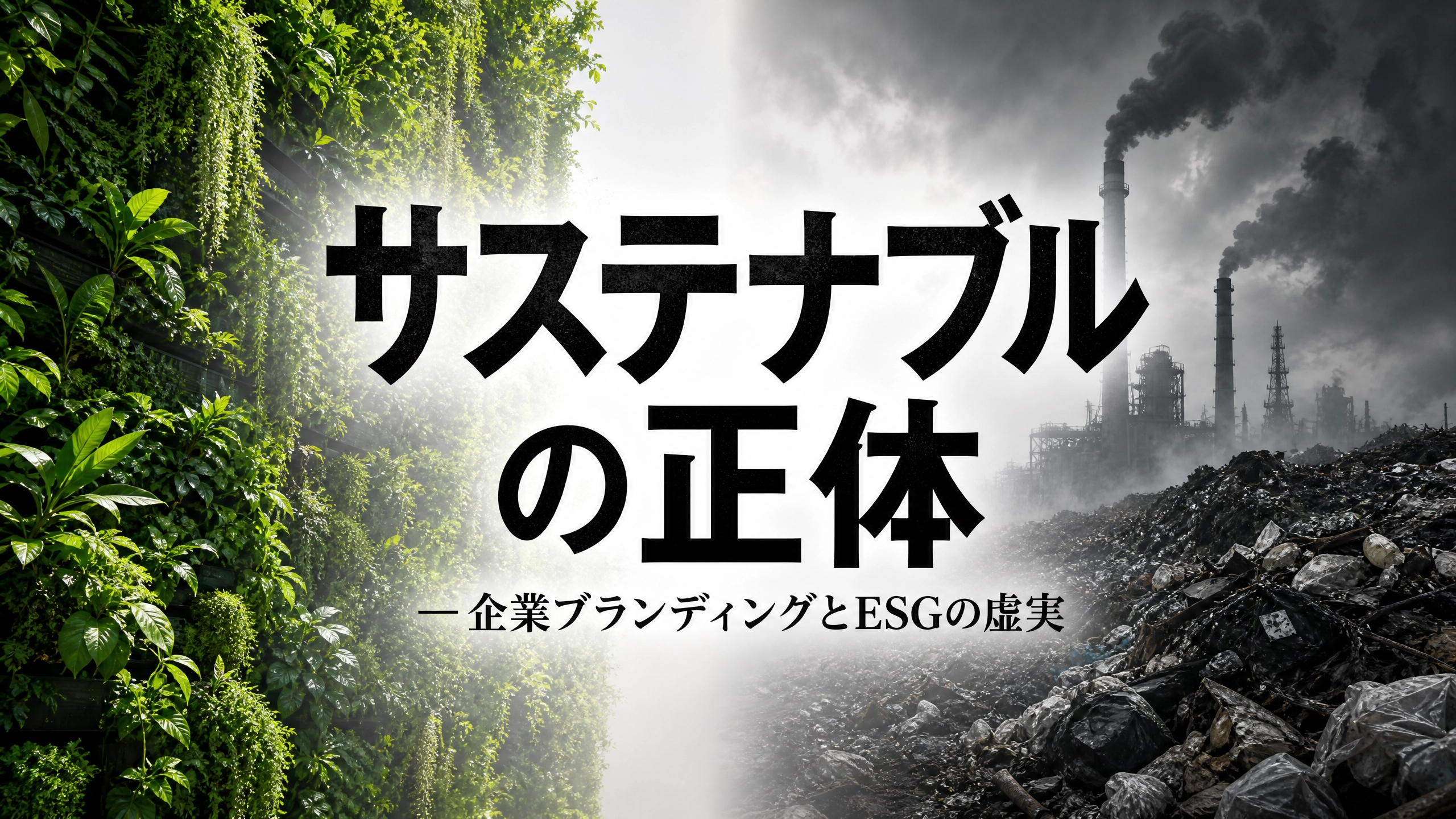 “サステナブル”は誰のための言葉なのか